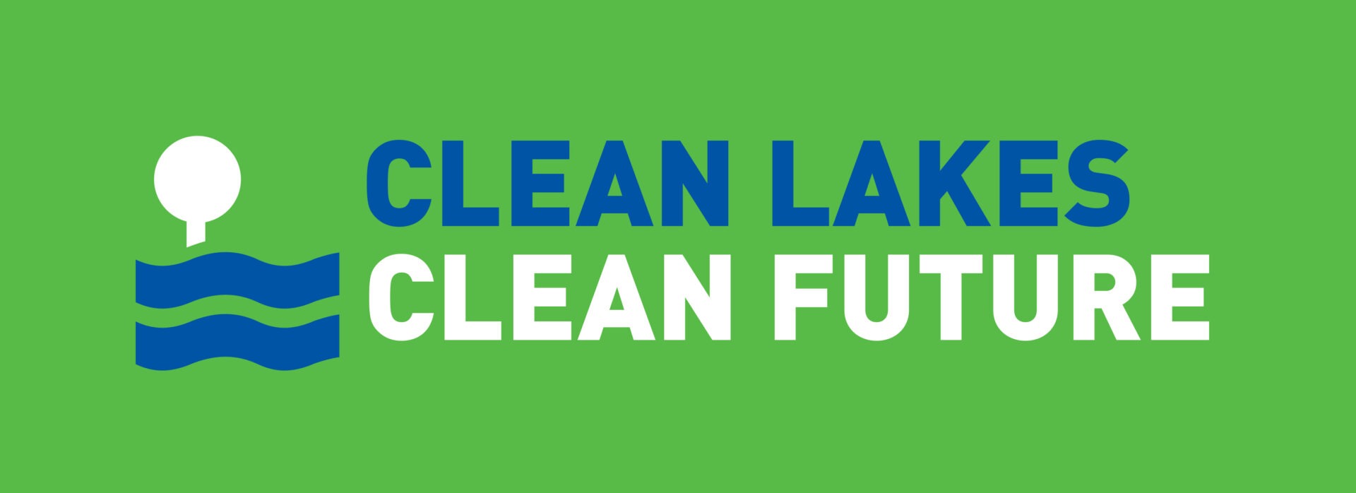 Logo Clean Lakes, Clean Future